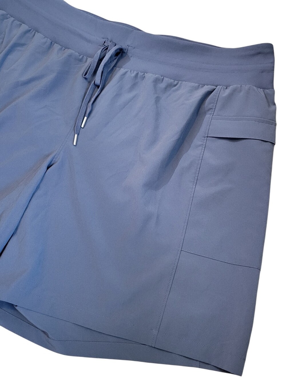 Calia Women's Mid-Rise Truelight Cargo Bermuda Shorts, Ardosia Slate, Size XXL - Picture 8 of 10
